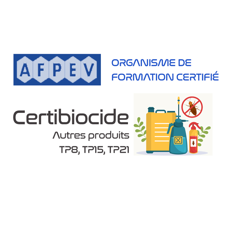 Formation Certibiocide : Autres produits